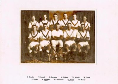 Team photo of the 1938 Ramblers