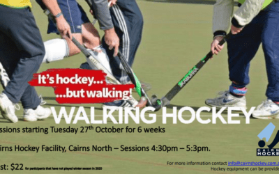 Try Walking Hockey this summer at Cairns Hockey