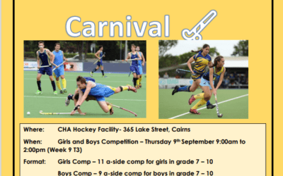 Primary and Secondary Hockey School Carnival at Cairns Hockey