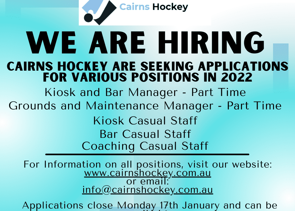 Positions Vacant